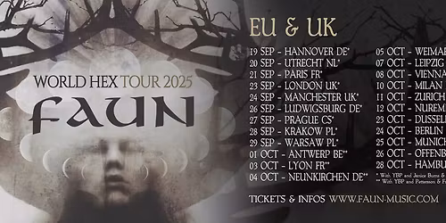 Faun \/\/ World HEX Tour 2025 \/\/ Offenbach