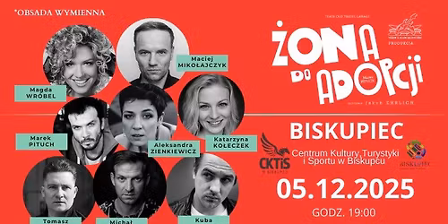 BISKUPIEC \/ \u017bona do adopcji - spektakl komediowy 