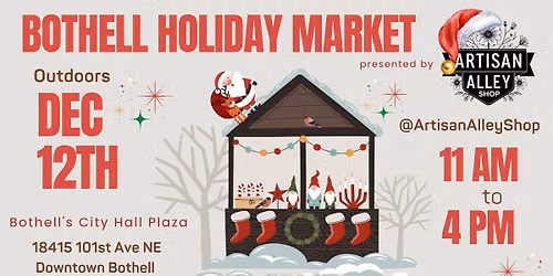 Bothell Holiday Market by Artisan Alley PNW
