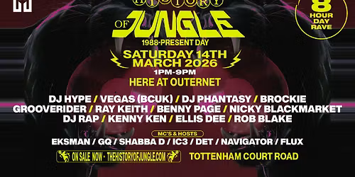 HISTORY OF JUNGLE - LONDON