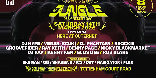 HISTORY OF JUNGLE - LONDON