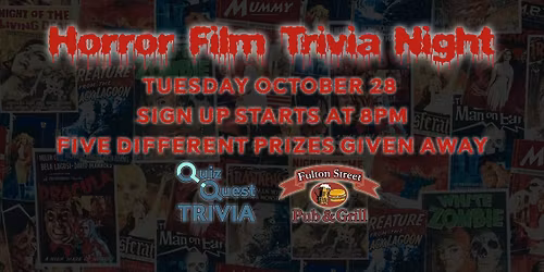 Horror Film Trivia Night