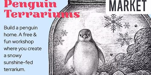 Festive Workshop: Tiny Penguin Terrariums