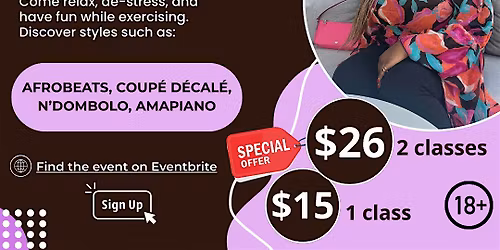 African Dance Class by Gracy