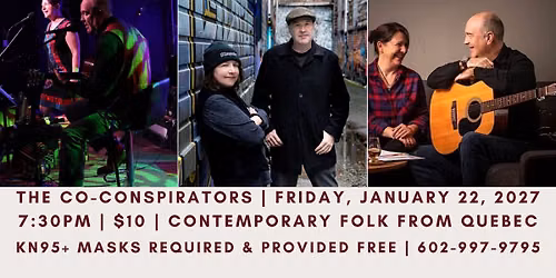 The Co-Conspirators | Singer\/Songwriters of Contemporary Folk from Quebec!