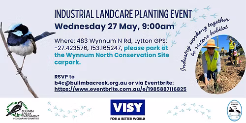 Industrial Landcare Earth Day Planting