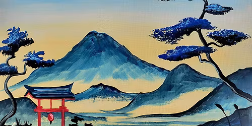 Misty Mountain Paint Party