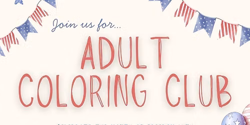 Adult Coloring Club