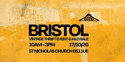 17th October - Bristol's BEST Vintage Thrift Event & Kilo Sale