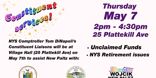 Comptroller's Office of Unclaimed Funds @ Village Hall