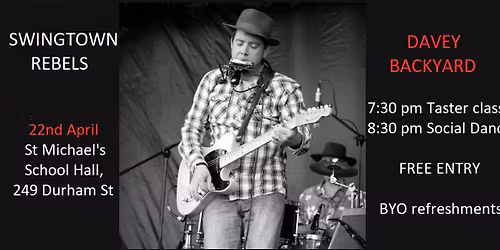 Band night and swing dance taster class! 