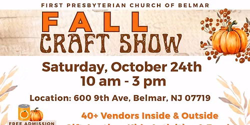 5th Annual Fall Craft Show