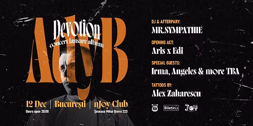 AdyB - DEVOTION (Concert Lansare Album)