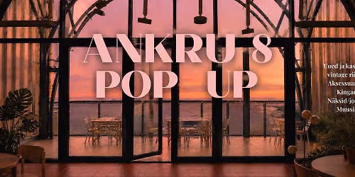 Ankru 8 POP-UP riideturg