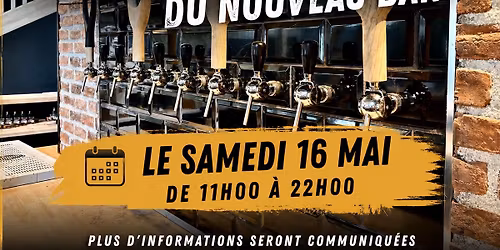 \ud83c\udf7aJourn\u00e9e d\u2019ouverture du nouveau bar \ud83c\udf7a