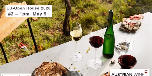 Wine Tasting\/Seminar at the Embassy of Austria, May 9, 2026 #2 at 1:00pm