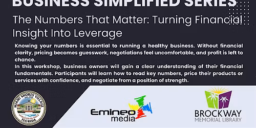 The Numbers That Matter: Turning Financial Insight in Leverage