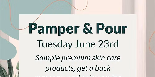 Gather & Glow: Mini Facials, Skincare, and Wine Tasting