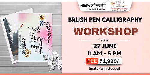 Brush Pen Calligraphy Workshop