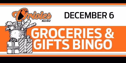 Groceries & Gifts Bingo