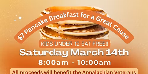 Pancake Breakfast Fundaraiser