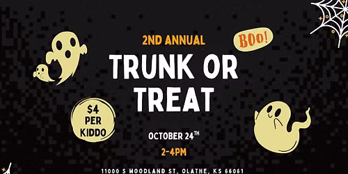\ud83c\udf83 2nd Annual Trunk or Treat \ud83d\udc7b