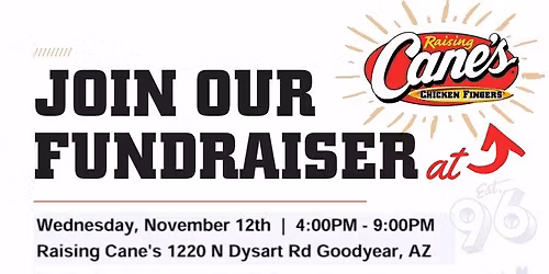 Raising Cane's! - Restaurant Fundraiser