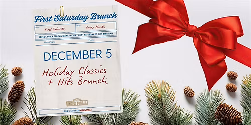 Saturday Brunch | Holiday Classics + Hits Brunch