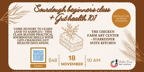 \ud83c\udf3e Sourdough Beginner\u2019s Class + Gut Health 101 \ud83c\udf31\ud83c\udf5e