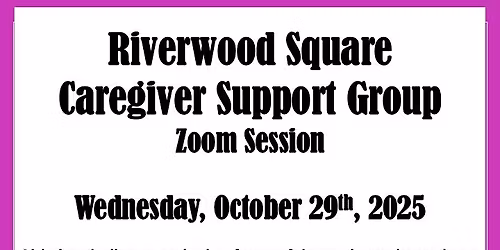 Riverwood Square - Caregiver Support Group