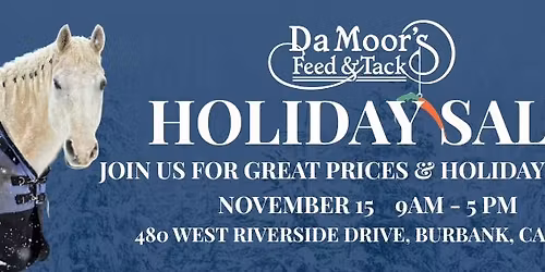 DaMoor's Feed & Tack Holiday Sale