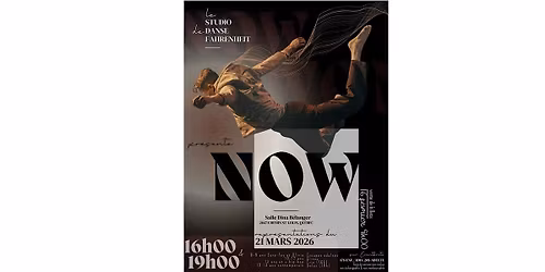 NOW - 21 MARS 2026 - 19H00