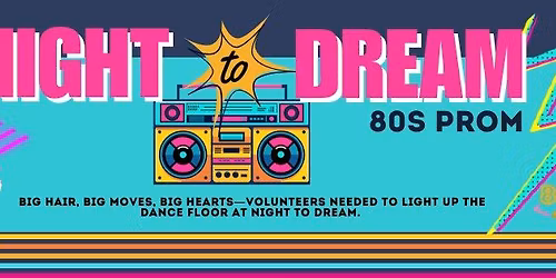 SCI's Carl Packwood Night to Dream - 80s Prom