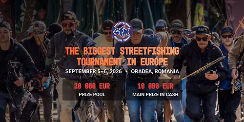 Streetfishing Masters Europe 2026 — Oradea, 410545 Oradea, România