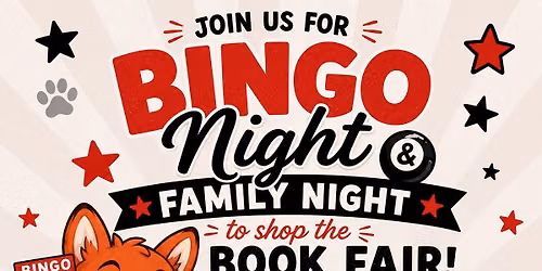 Bingo & Family Night At The Book Fair