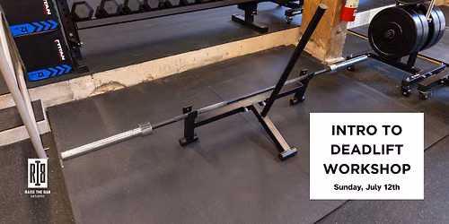 Intro to Deadlift Workshop
