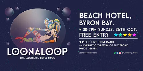 Loonaloop Back Down Under and Coming to The Beachy