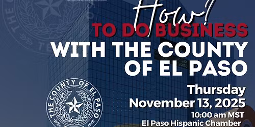 How to do Business with the County of El Paso