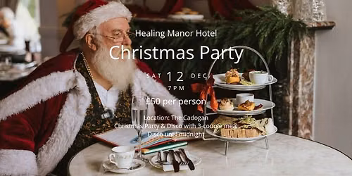 Christmas Party Night at Healing Manor Hotel