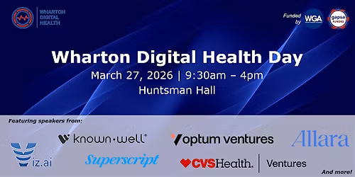 Wharton Digital Health Day 2026
