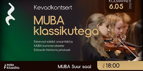 Kevadkontsert MUBA klassikutega