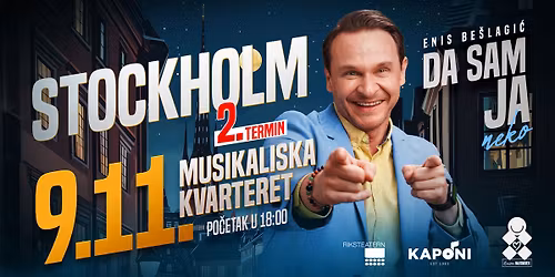 Enis Beslagic - Stockholm 2025