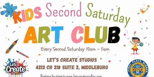 KIDS Second Saturday Art Club 