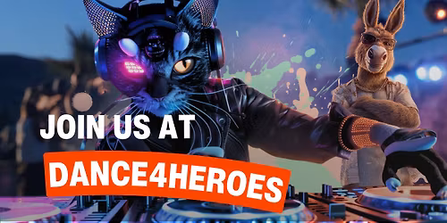 Dance4Heroes. Turning a bassline into a lifeline.