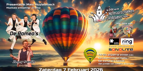 Oenstellingsgala Hofmaarschalkenpaar 2026