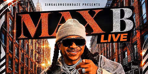 MAXB LIVE SING ALONG SUNDAZE JUNE 7TH