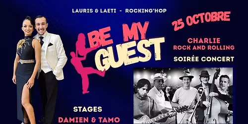 Be my guest samedi 25 octobre