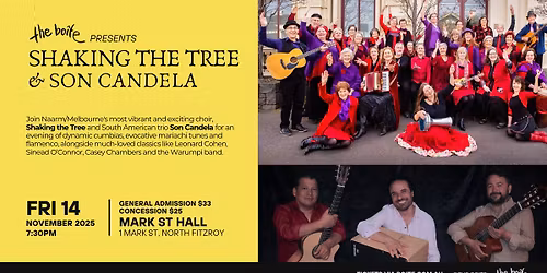 The Boite presents Shaking The Tree & Son Candela