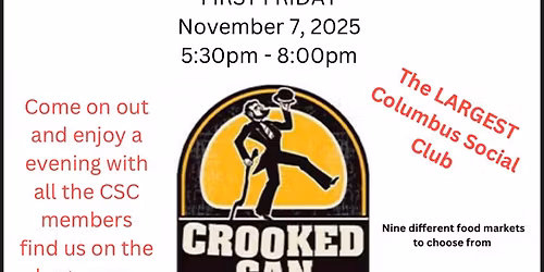 First Friday at Crooked Can