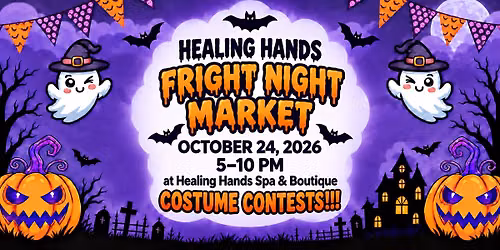 Healing Hands Fright Night Market